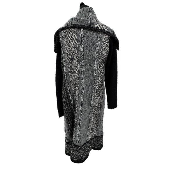 Coldwater Creek Long Cardigan Sweater Women S Shawl Collar Waterfall Chunky Knit - Picture 6 of 7